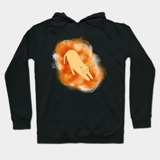 Orange Cat Hoodie